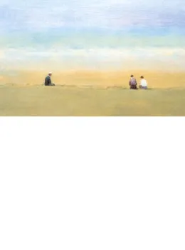 Three Figures Sitting - Print only