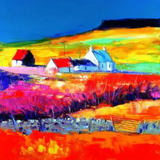 Autumn Evening Bunessan Mull