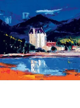 Morning Light Dunderave Castle, Loch Fyne - Mounted