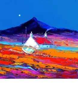 Croft And Boat, North Uist - Board Only