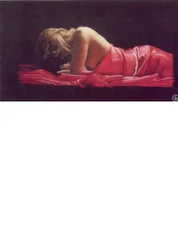 Lady In Red - Mounted