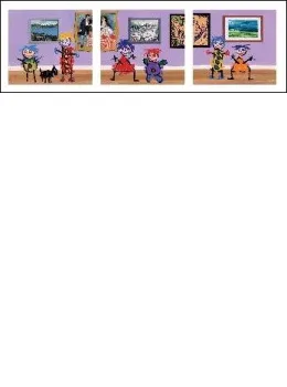 The Little Picture Show - Triptych - Mounted