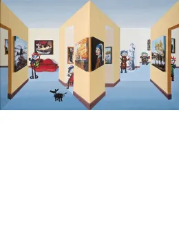 Masters III - 3D (2 Cone) - Framed