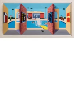 Poolside Gallery - Framed