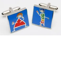 Painting the Town Red Too - Cufflinks - Other