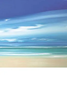 Infinite Blue III - Box Canvas