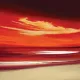 Cinnamon Skies I - Mounted