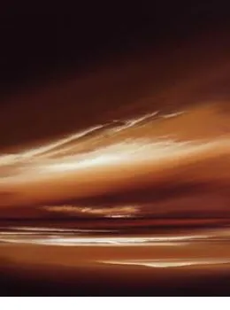 Cappuccino Skies II - Mounted