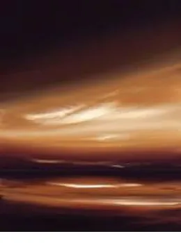 Cappuccino Skies I - Mounted