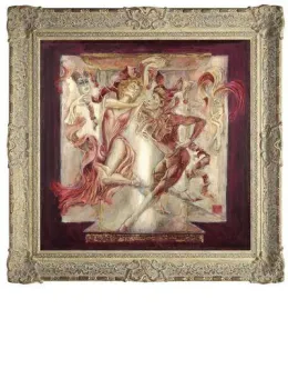 Commedia Dell Arte - Framed