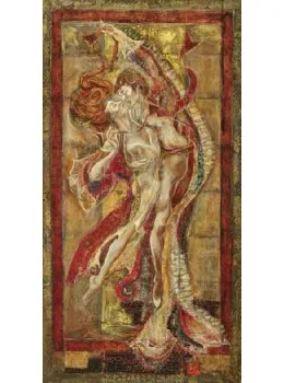 Kiss - On Canvas - With slip