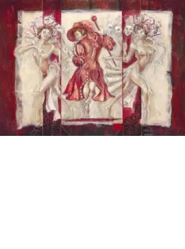The Red Coat - Canvas With Slip