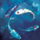 Deep Waters II (Blue) - Box Canvas