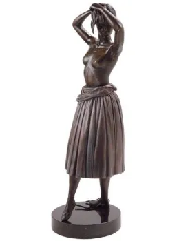 Dress Rehearsal - Solid Bronze Sculpture 
