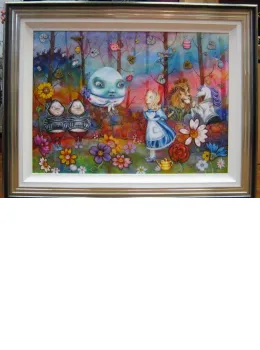 A Happy Un-Birthday To You - Framed