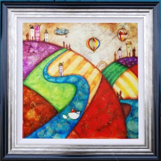 Around The World - Framed Around The World - Framed