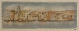 Mouillage Des Bateaux I - Mounted