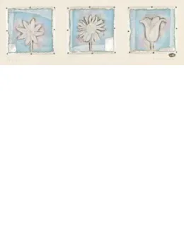 Petit Fleur 7,8,&9 (Landscape) - Mounted