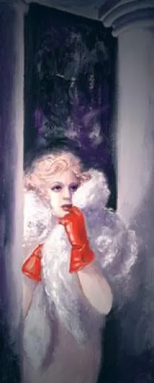 The Red Gloves - Mounted