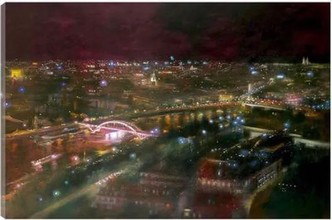 Midnight Over The Seine