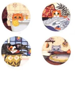 Peeping Toms (Set of 4) - Mounted
