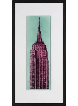 Empire - Pink & Green - Framed