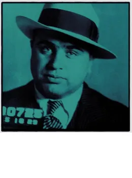 Al Capone - Mounted