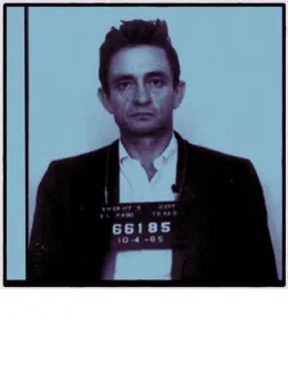 Johnny Cash - Mounted