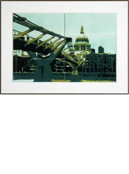 View From Southbank - Framed