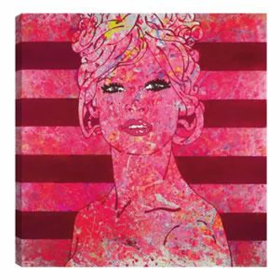 Kiss Me - Blush - Box Canvas Kiss Me - Blush - Box Canvas