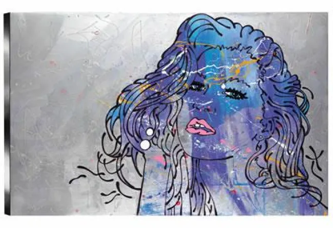 Daydream - Blue - Box Canvas Daydream - Blue - Box Canvas