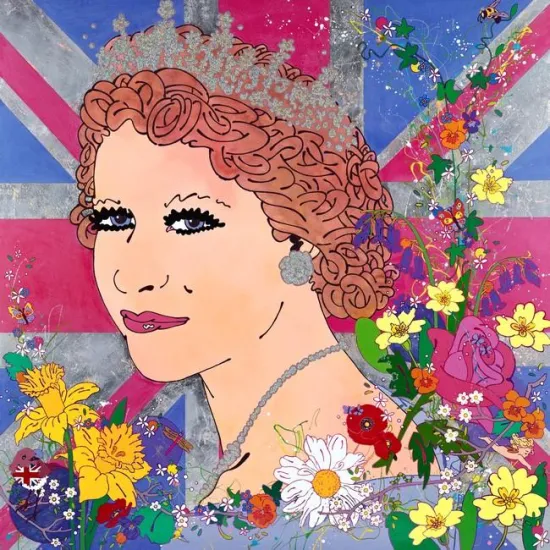 Our Young Queen - Box Canvas Our Young Queen - Box Canvas
