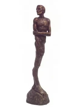 Watching - Sculpture - Bronze