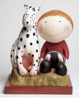 Bonnie & Clyde - Sculpture