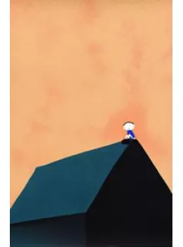 Boy On The Roof - Mounted