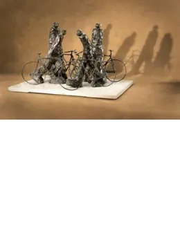 Men With Bikes - Bronze