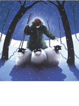 Winter Romance - Mounted
