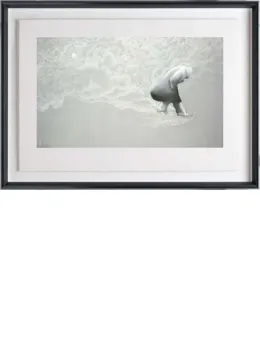 Blue - Framed