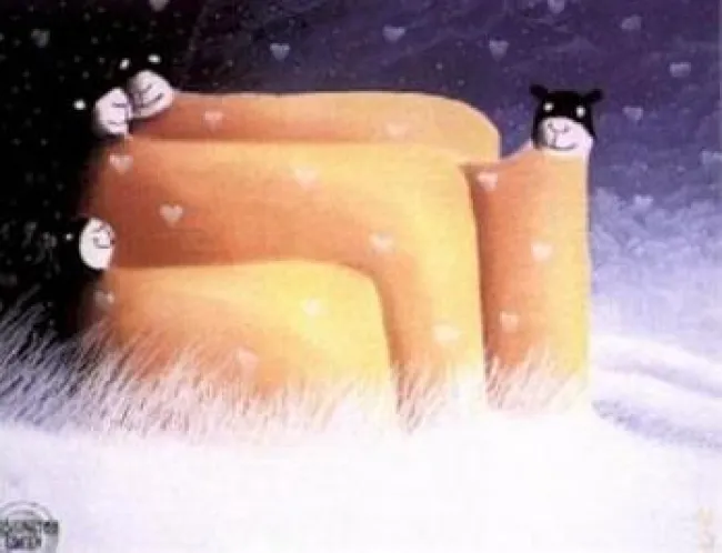 Snowing Love - Mounted Snowing Love - Mounted