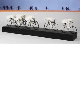 Last One Gets The Beer In - Print & Sculpture (Set) - Mounted