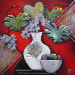 Summer Blooms - Framed