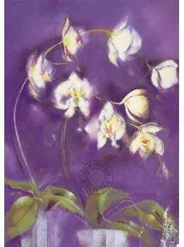 Purple Orchid - Print