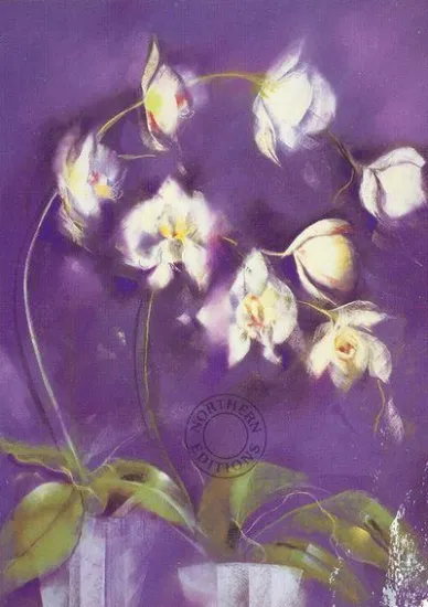 Purple Orchid - Print