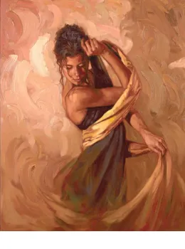 Golden Seduction - With slip