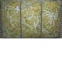Conflict With Response (Triptych) - Box Canvas