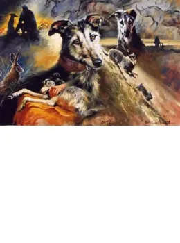 Bonny - Micks Lurcher - Print