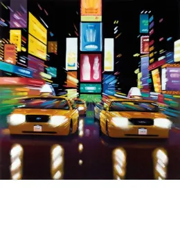 In A New York Minute - Box Canvas