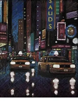 Urban Dawn - Mounted