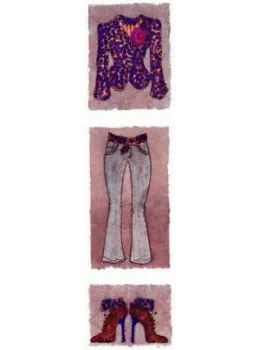 Fashion Divas I - Mounted