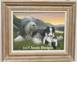 Shepherds Delight - Original - Gold Framed NHE